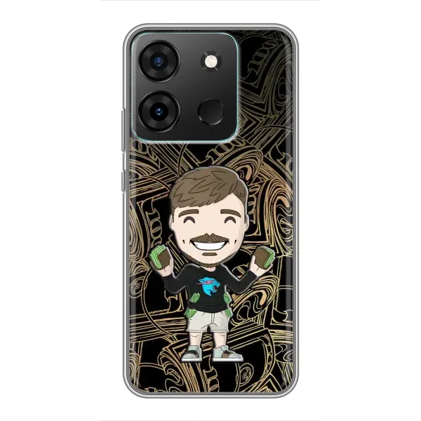 Чехол с принтом «Mister Beast» для Infinix Smart 7