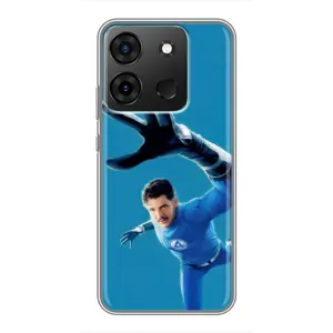 Чехол с принтом Фантастическая четверка для Infinix Smart 7 (Мистер Фантастик супергерой)