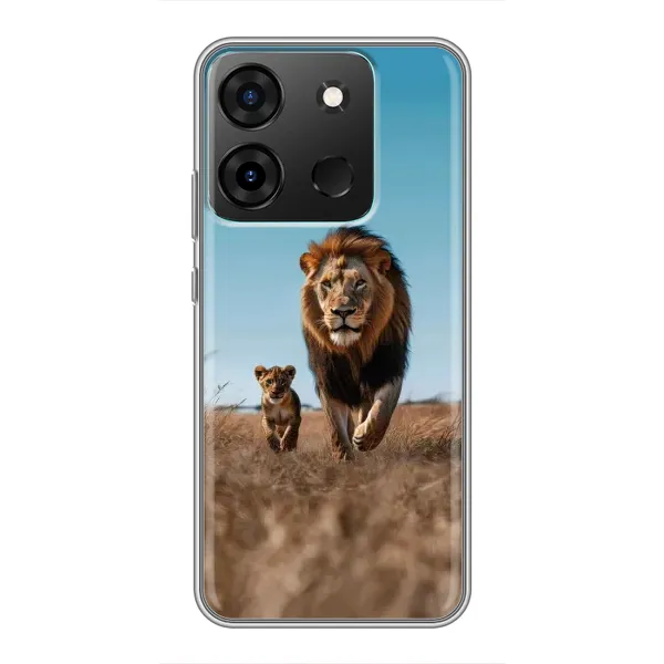 Чехол с принтом «Мусафа и Симба» для Infinix Smart 7