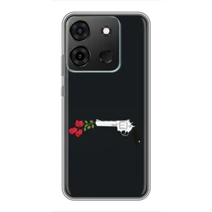 Чехлы (ART) Цветы на Infinix Smart 7 (VPrint) (Неочікувані квіти)