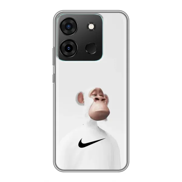 Чохол з принтом «мавпа NFT Nike» для Infinix Smart 7