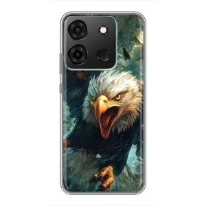 Чохол з принтом «Орел у польоті» для Infinix Smart 7
