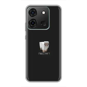 Чохол Майнкрафт на Infinix Smart 7 (AlphaPrint) Minecraft (Овечка Майнкрафт)