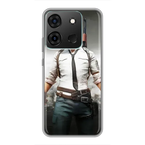Чохол з принтом «Пабг мен» для Infinix Smart 7