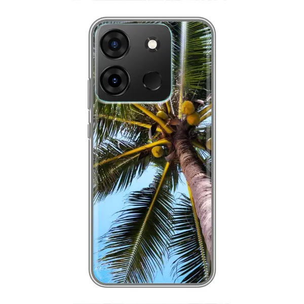Чохол з принтом «Пальма» для Infinix Smart 7