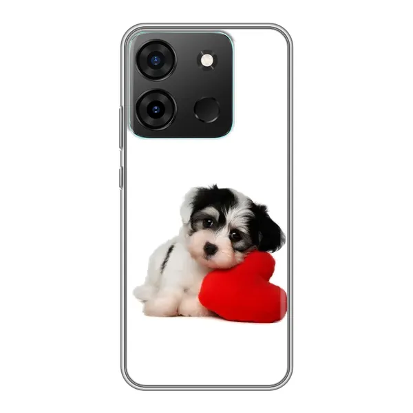 Чехол с принтом «Песик» для Infinix Smart 7