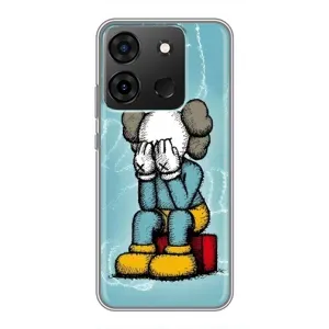 Чехлы для Infinix Smart 7 - Bearbrick Louis Vuitton (PREMIUMPrint) (Плач Bearbrick)