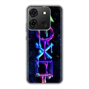Чохли з тематикою Кіберспорт для Infinix Smart 7 (VPrint) (Pleystation лого)