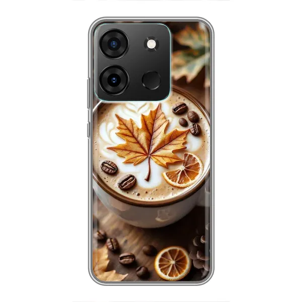 Чохол з принтом «Пряна кава» для Infinix Smart 7 Чохол з принтом «Пряна кава» для Infinix Smart 7