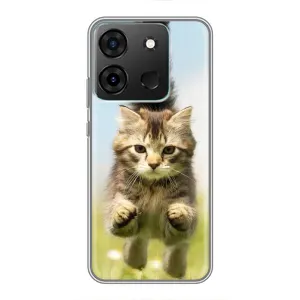 Чохли з Котиками для Infinix Smart 7 (VPrint) (Прижок кота)