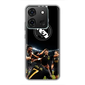 Чехол для Infinix Smart 7 с принтом Реал Мадрид (ФК Реал Мадрид)