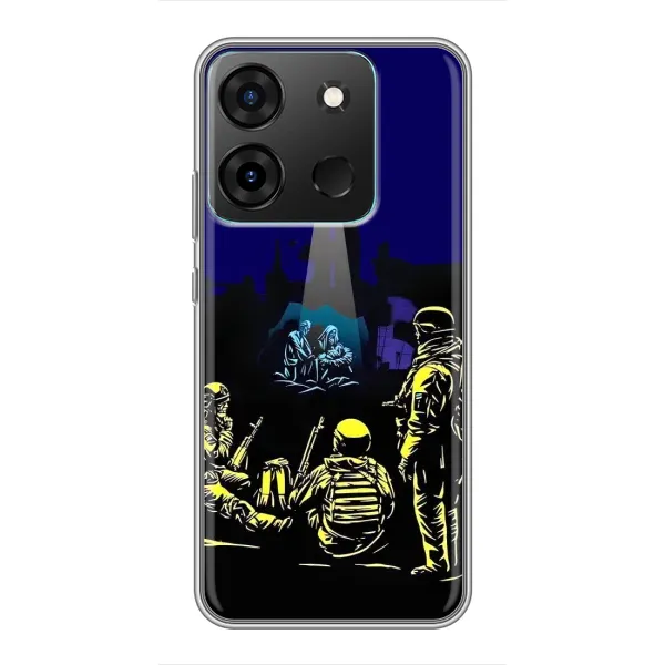 Чохол з принтом «Різдво в Україні» для Infinix Smart 7 Чохол з принтом «Різдво в Україні» для Infinix Smart 7
