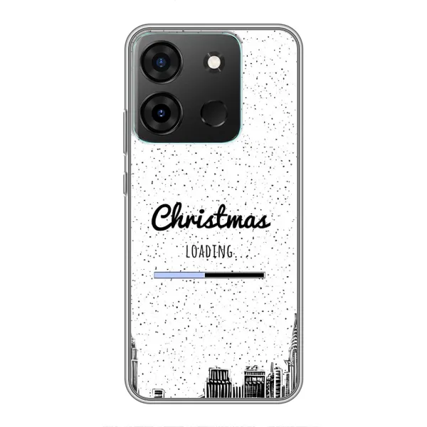 Чохол з принтом «Різдво завантажується» для Infinix Smart 7 Чохол з принтом «Різдво завантажується» для Infinix Smart 7