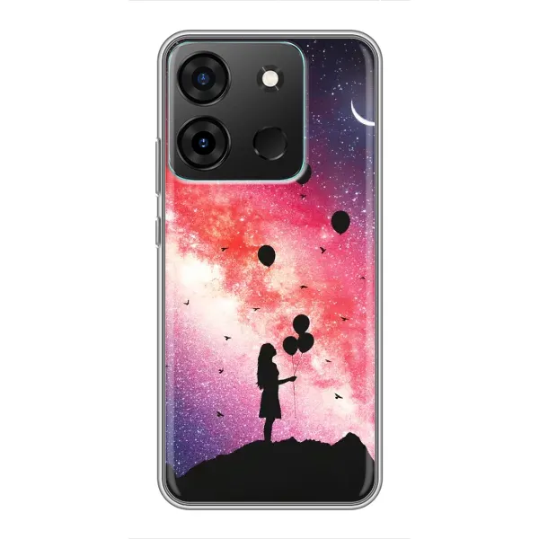 Чехол с принтом «С шариками» для Infinix Smart 7