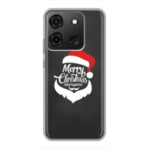 Різдвяні Чохли для Infinix Smart 7 (VPrint) (Санта Крісмас)