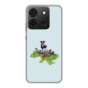 Чехлы с картинкой собаки Патрон для Infinix Smart 7 (AlphaPrint) (Сапер Пес)