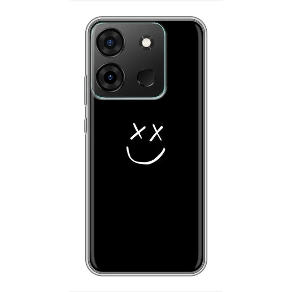 Чехол с принтом «Смайл» для Infinix Smart 7