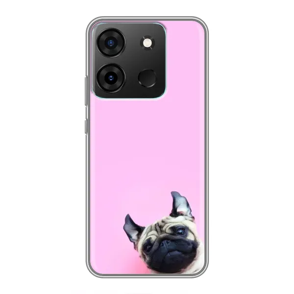 Чехол с принтом «Смешная собака» для Infinix Smart 7