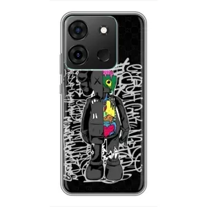 Чехлы для Infinix Smart 7 - Bearbrick Louis Vuitton (PREMIUMPrint) (Стиль Bearbrick)