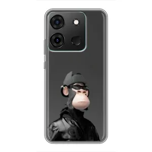 Чохли з Мавпами NFT для Infinix Smart 7 (AlphaPrint) (стильна мавпа NFT)
