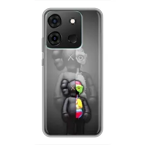 Чехлы для Infinix Smart 7 - Bearbrick Louis Vuitton (PREMIUMPrint) (Тело Bearbrick)
