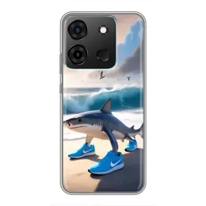 Чохол з мемом Тралалело тралала на Infinix Smart 7