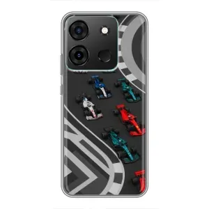 Чехол Формула1 на Infinix Smart 7 (Трасса Ф1)