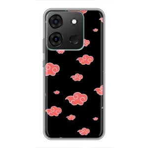 Чехлы Персонажи Аниме Наруто для Infinix Smart 7 (AlphaPrint) (Тучки Аниме)
