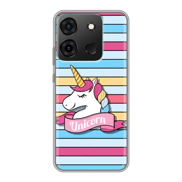 Чохол з принтом «Unicorn» для Infinix Smart 7 Чохол з принтом «Unicorn» для Infinix Smart 7