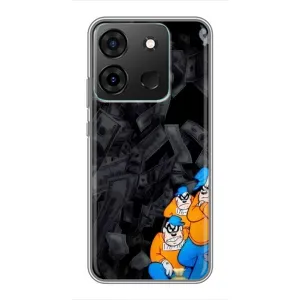 Чехлы с крутыми принтами для Infinix Smart 7 - (PREMIUMPrint) (Воры)