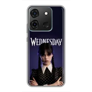Силиконовый чехол с картинкой для Infinix Smart 7 (Wednesday)