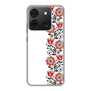 Чехол для Патриота Украины Infinix Smart 7 - (AlphaPrint) (Яркая вишиванка)