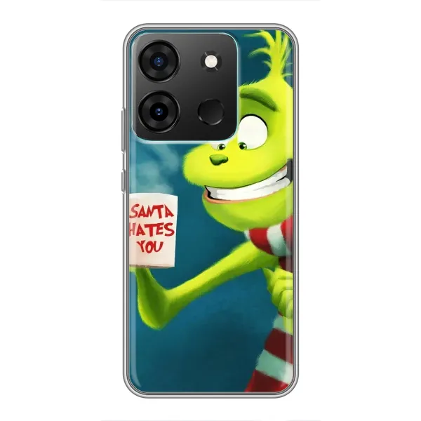 Чохол з принтом «Зелений Грінч» для Infinix Smart 7