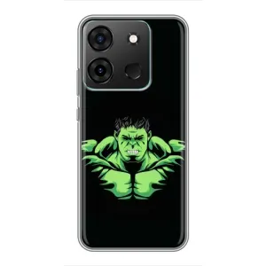 Чохли з героями Марвел Infinix Smart 7 (VPrint) (Зелений Халк)