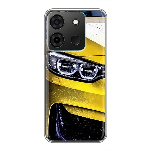 Чехол с принтом «Желтая машина» для Infinix Smart 7
