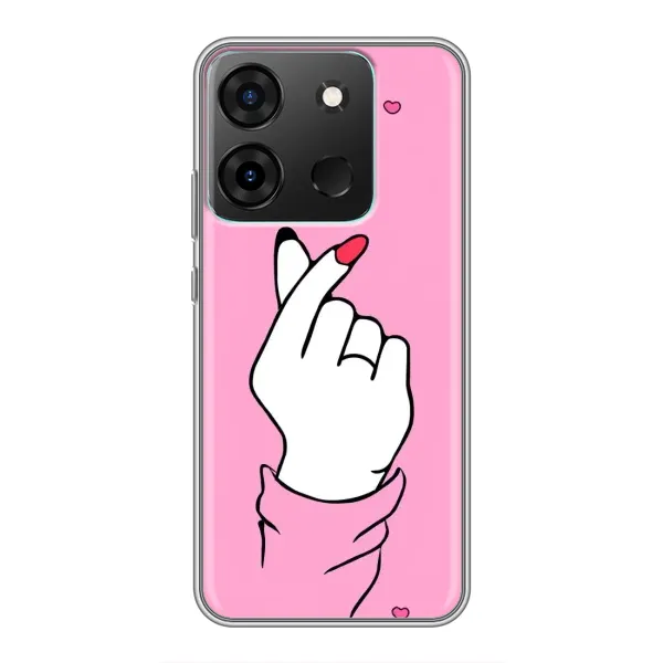 Чохол з принтом «Знак Love» для Infinix Smart 7