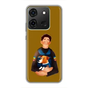 Чехлы с картинкой собаки Патрон для Infinix Smart 7 (AlphaPrint) (ЗСУ Патрон)