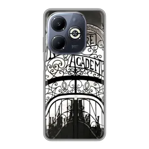Чохол з принтом «Ворота Академії Невермор» для Infinix Smart 8 Plus