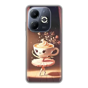 Чохол з принтом «Балерина капучина» для Infinix Smart 8 Plus