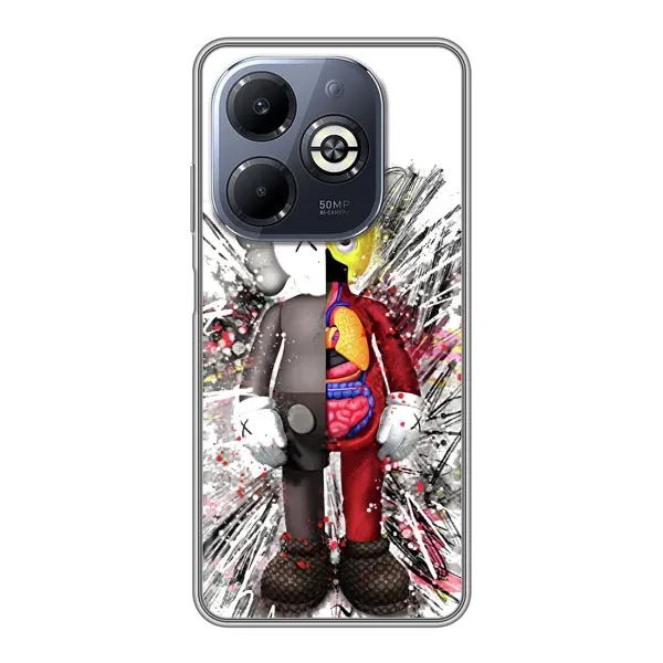 Чохол з принтом «Беарбрік» для Infinix Smart 8 Plus