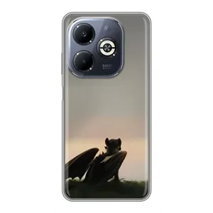 Чохол з принтом «Беззубик» для Infinix Smart 8 Plus