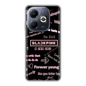 Чохол з музикальним гуртом для Infinix Smart 8 Plus (BLACKPINK)