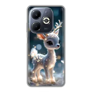 Чохол з принтом «Блискуче оленятко» для Infinix Smart 8 Plus