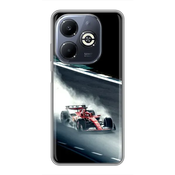 Чохол з принтом «Болід гоночний» для Infinix Smart 8 Plus