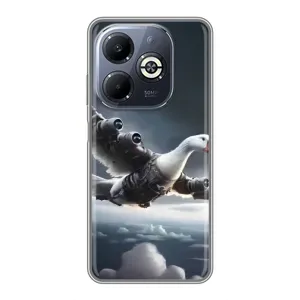 Чохол з принтом «Бомбардіні гусіні» для Infinix Smart 8 Plus
