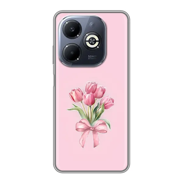 Чохол з принтом «Букет квітів» для Infinix Smart 8 Plus Чохол з принтом «Букет квітів» для Infinix Smart 8 Plus