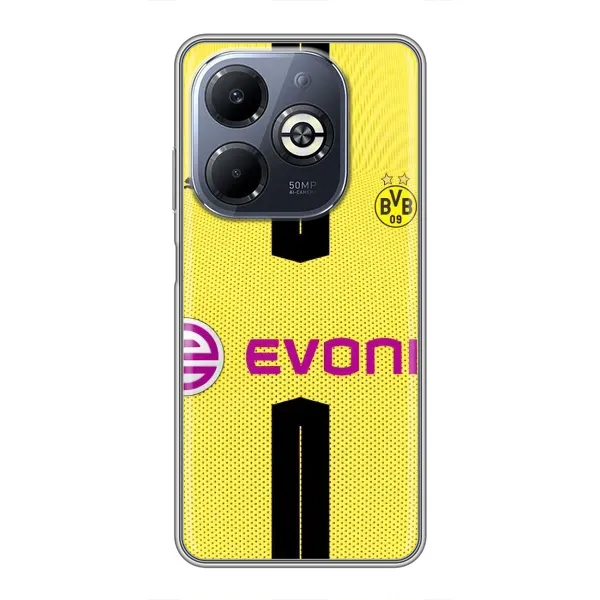 Чохол з принтом «BVB» для Infinix Smart 8 Plus Чохол з принтом «BVB» для Infinix Smart 8 Plus