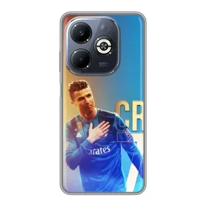 Чохол Кріштіану Роналду для Infinix Smart 8 Plus (AlphaPrint) (CR7 Real)