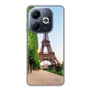 Чохол Ейфелева Вежа Infinix Smart 8 Plus - (AlphaPrint) (Дорога до Парижу)