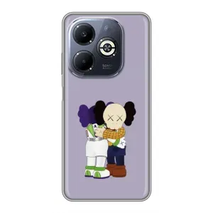 Чохли для Infinix Smart 8 Plus - Bearbrick Louis Vuitton (PREMIUMPrint) (Дружба Беарбрік)